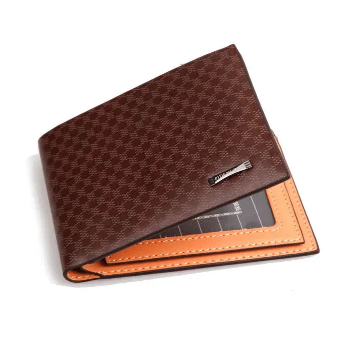 Men's Wallet - Plaid - Versatile, lightweight and very stylish
