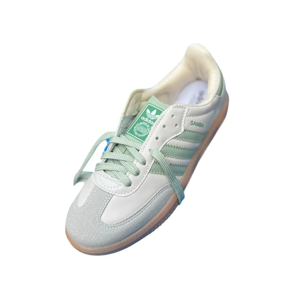Adidas Samba OG Creme e Verde Novo - Sundian