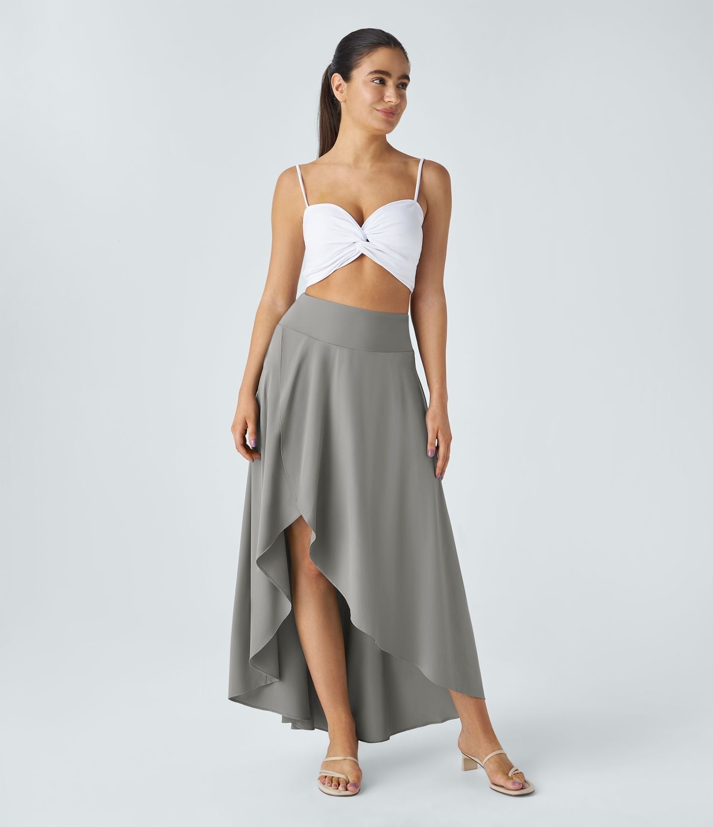 Natalia™ | Comfortable Split Skirt