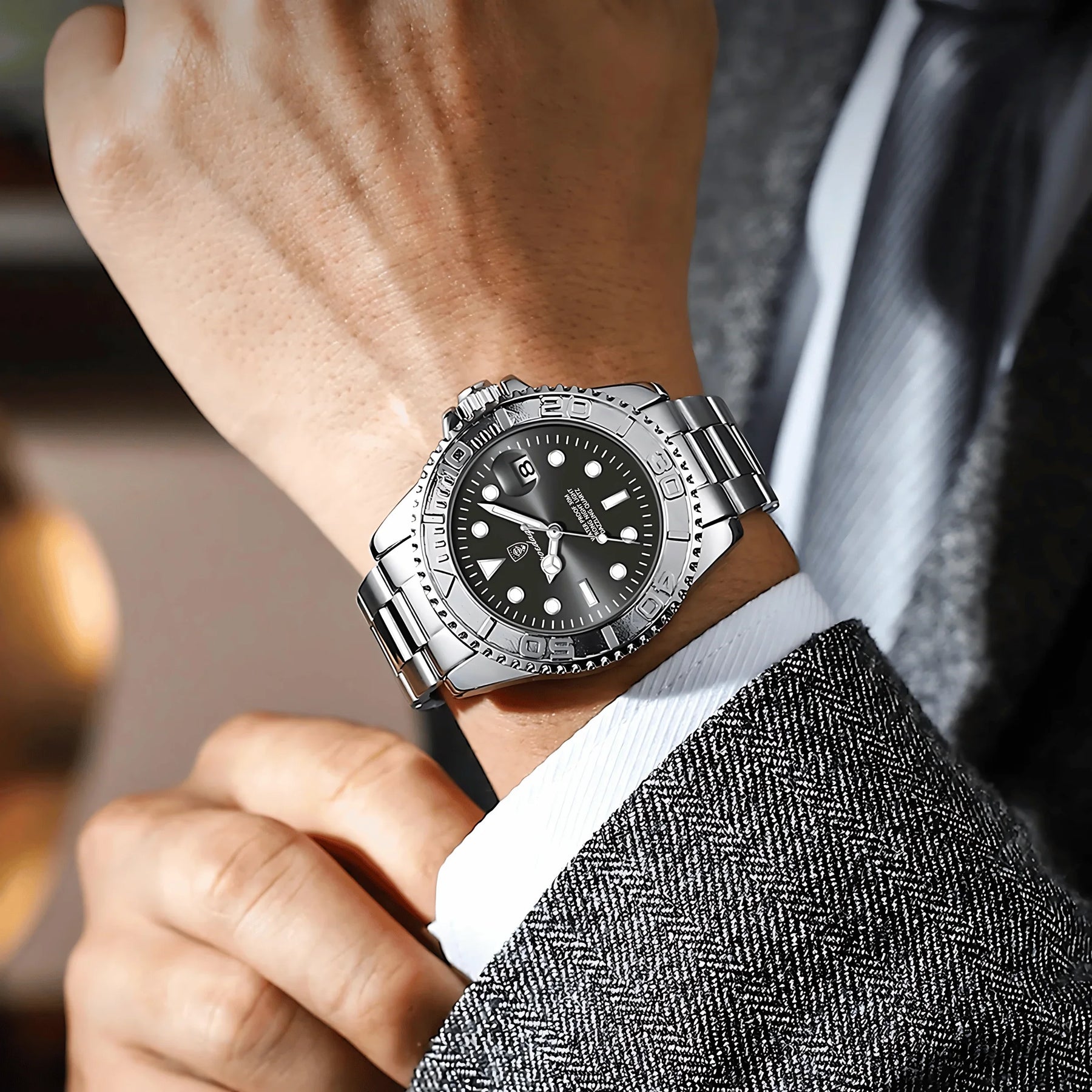 Sundian Submariner Series Men's Watch