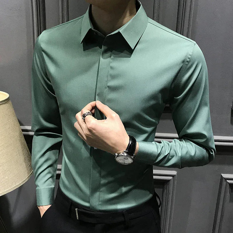 Greecor Men's Dress Shirt – Simply irresistible
