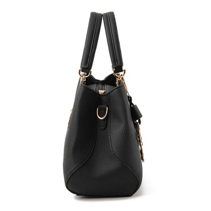 Bolsa de Couro Feminina Carmine - Sundian