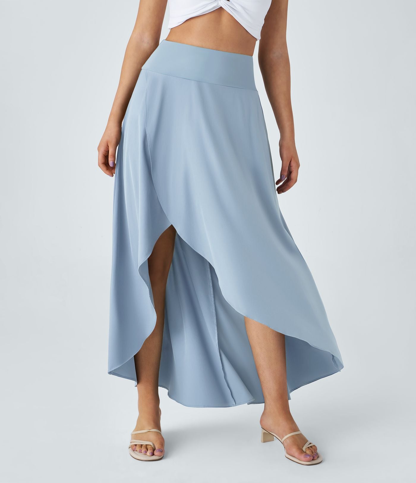 Natalia™ | Comfortable Split Skirt