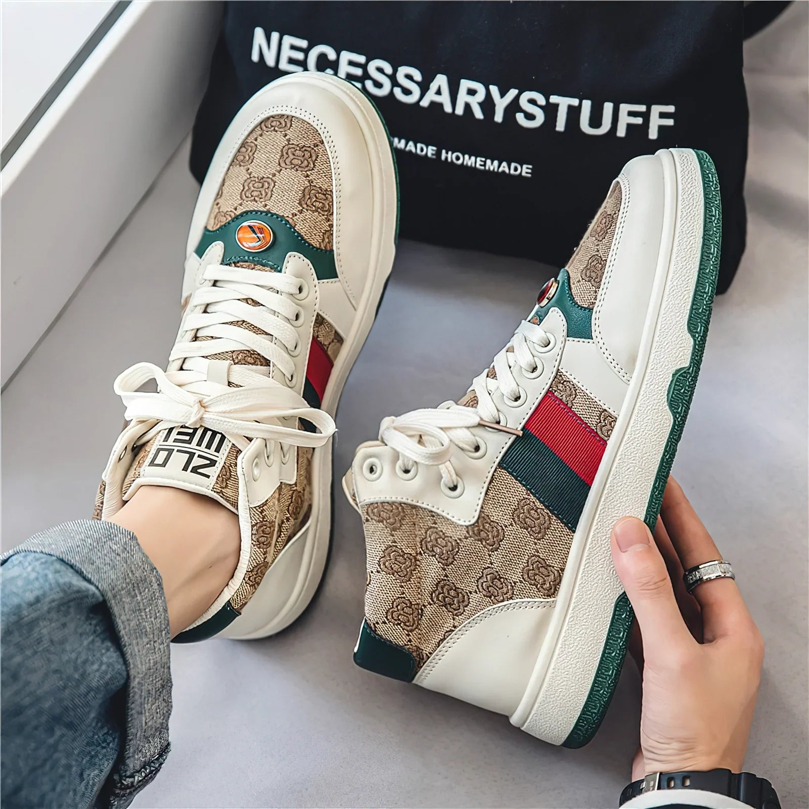 Dublin Men's Mid-Cut Sneakers