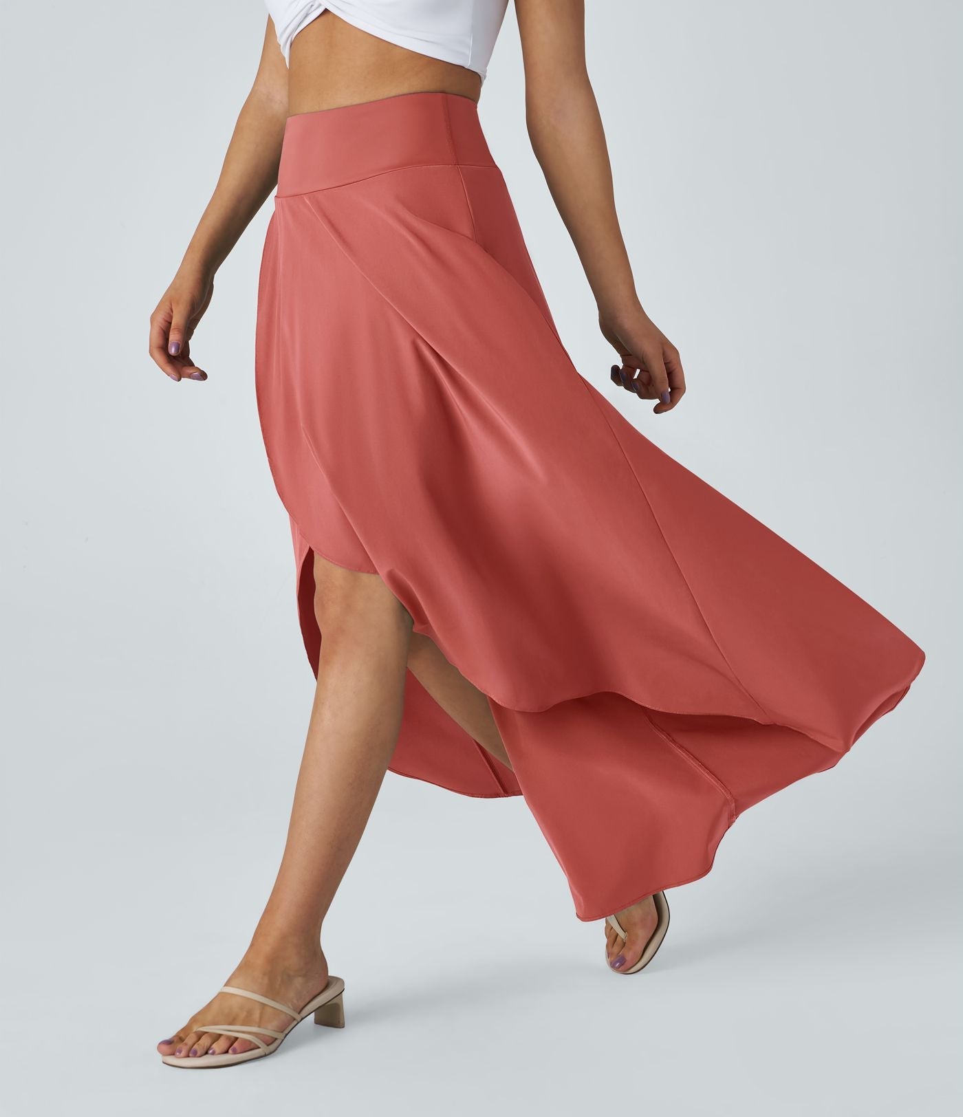 Natalia™ | Comfortable Split Skirt
