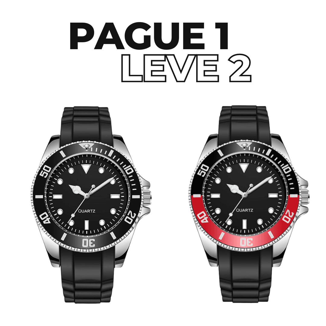 Relógio Casual Masculino Stella Chrono (PAGUE 1 LEVE 2) - Sundian