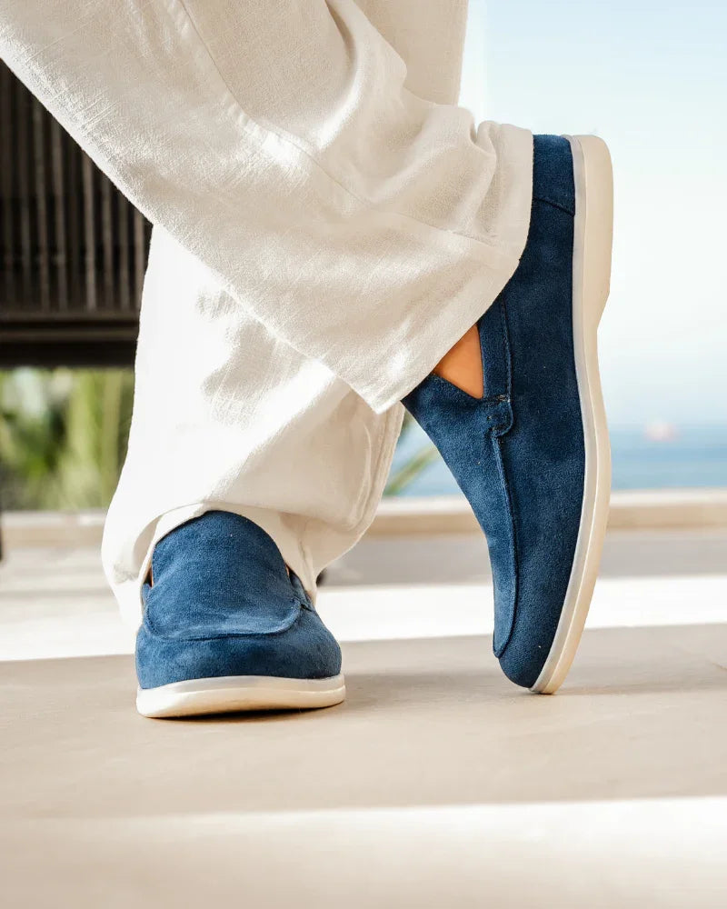 Mocassim Camurça Old Money – Estilo marcante e confortável