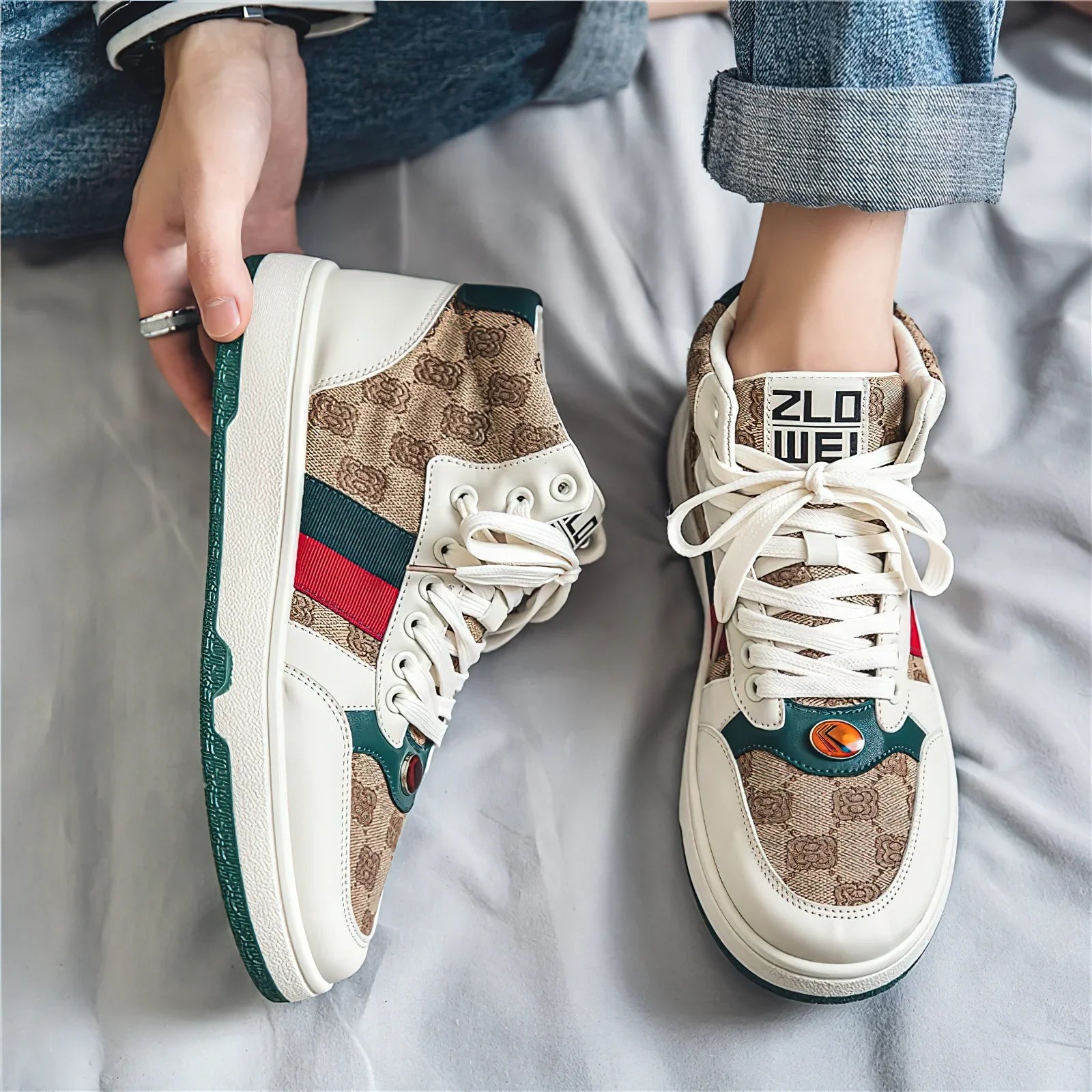 Dublin Men's Mid-Cut Sneakers