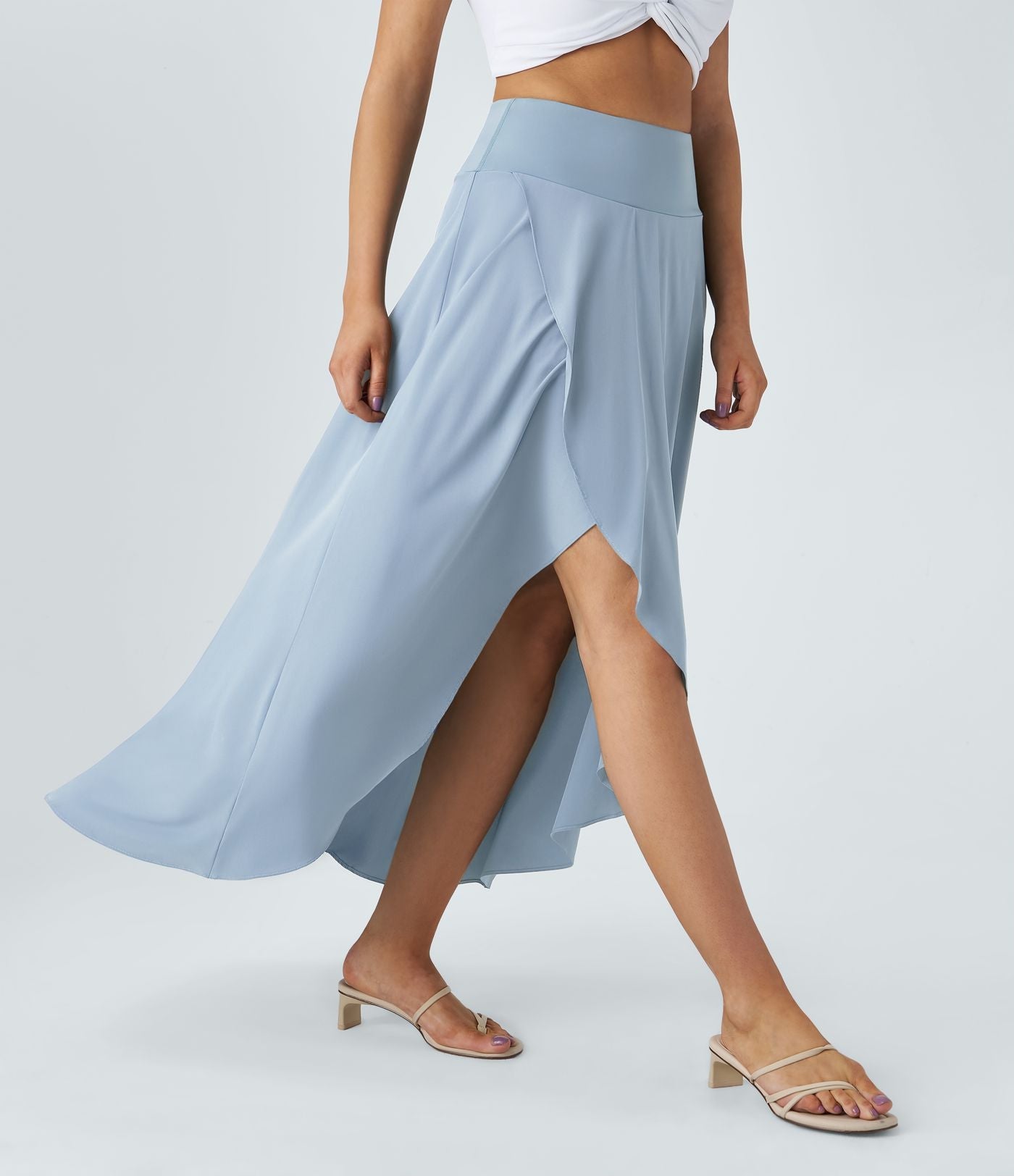 Natalia™ | Comfortable Split Skirt
