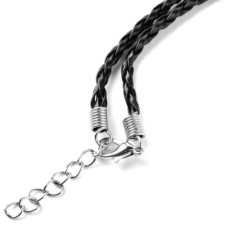 Amuleto em Couro - Ouroboros - Sundian