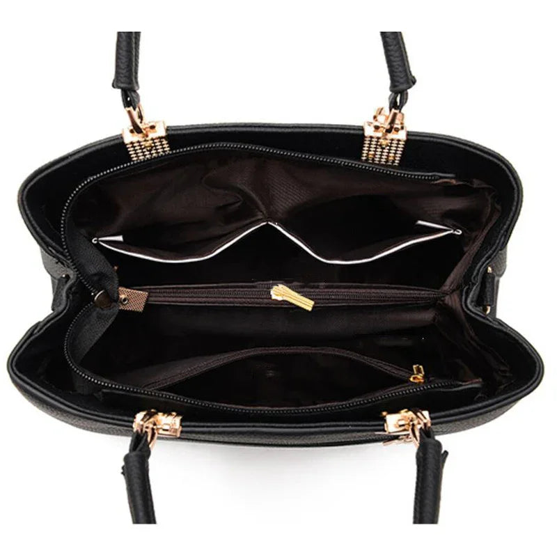 Bolsa de Couro Feminina Carmine - Sundian