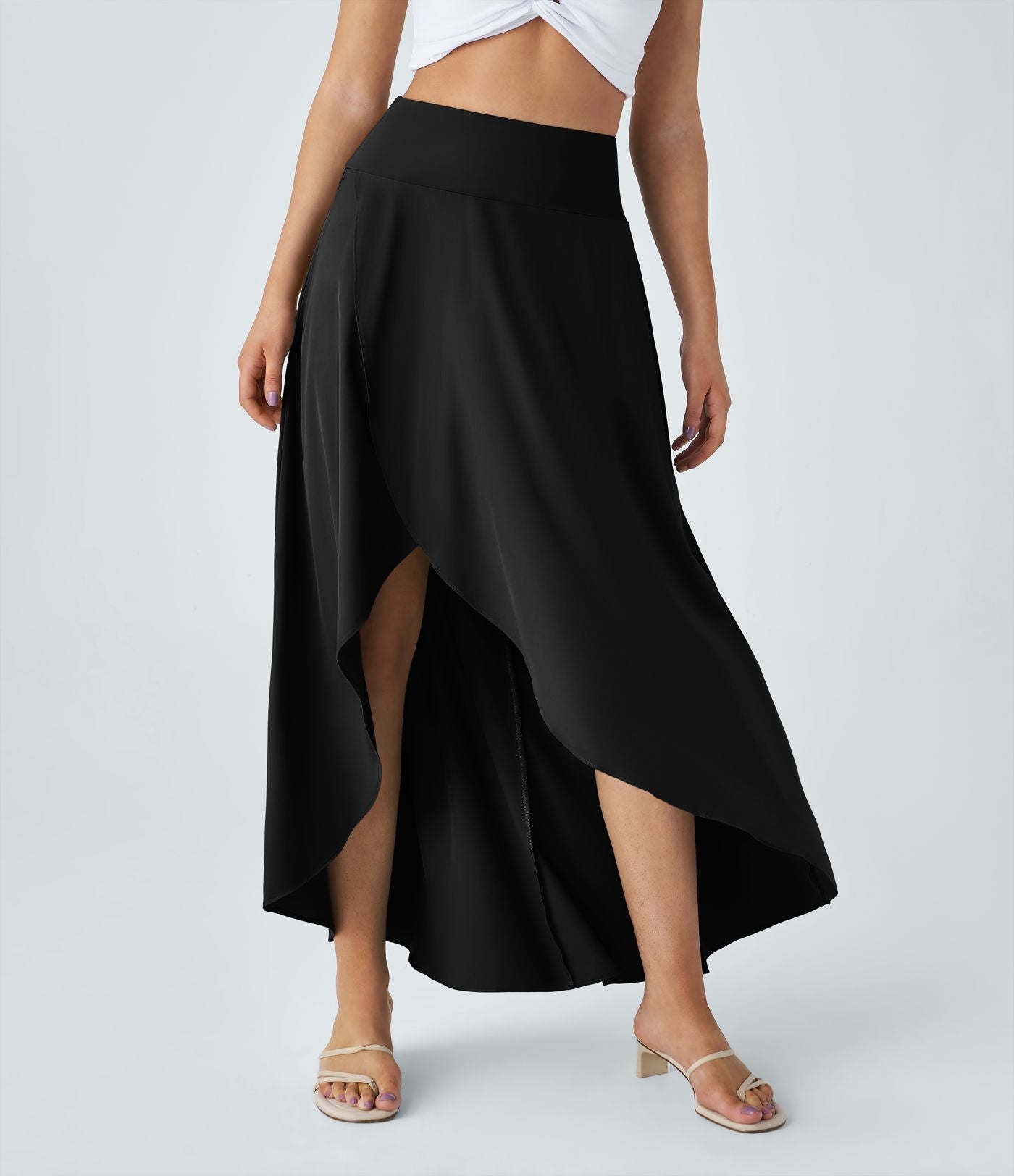 Natalia™ | Comfortable Split Skirt