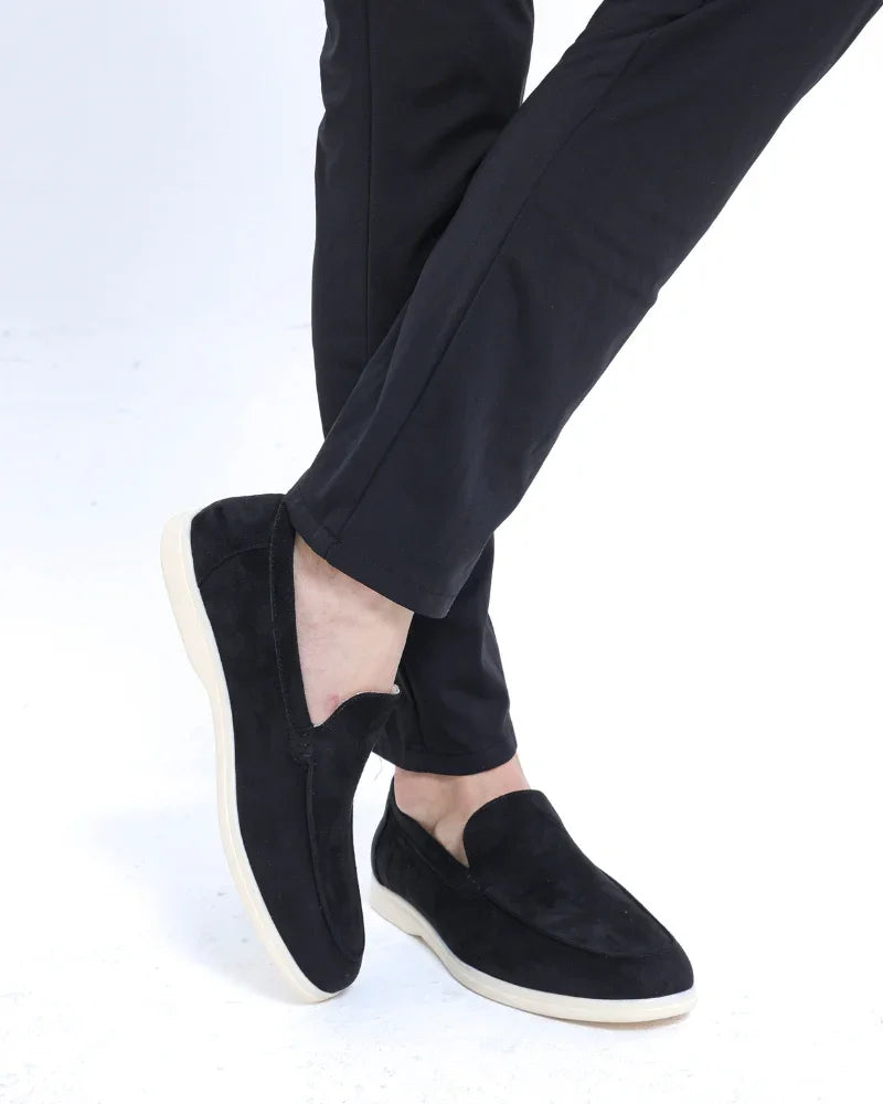 Mocassim Camurça Old Money – Estilo marcante e confortável