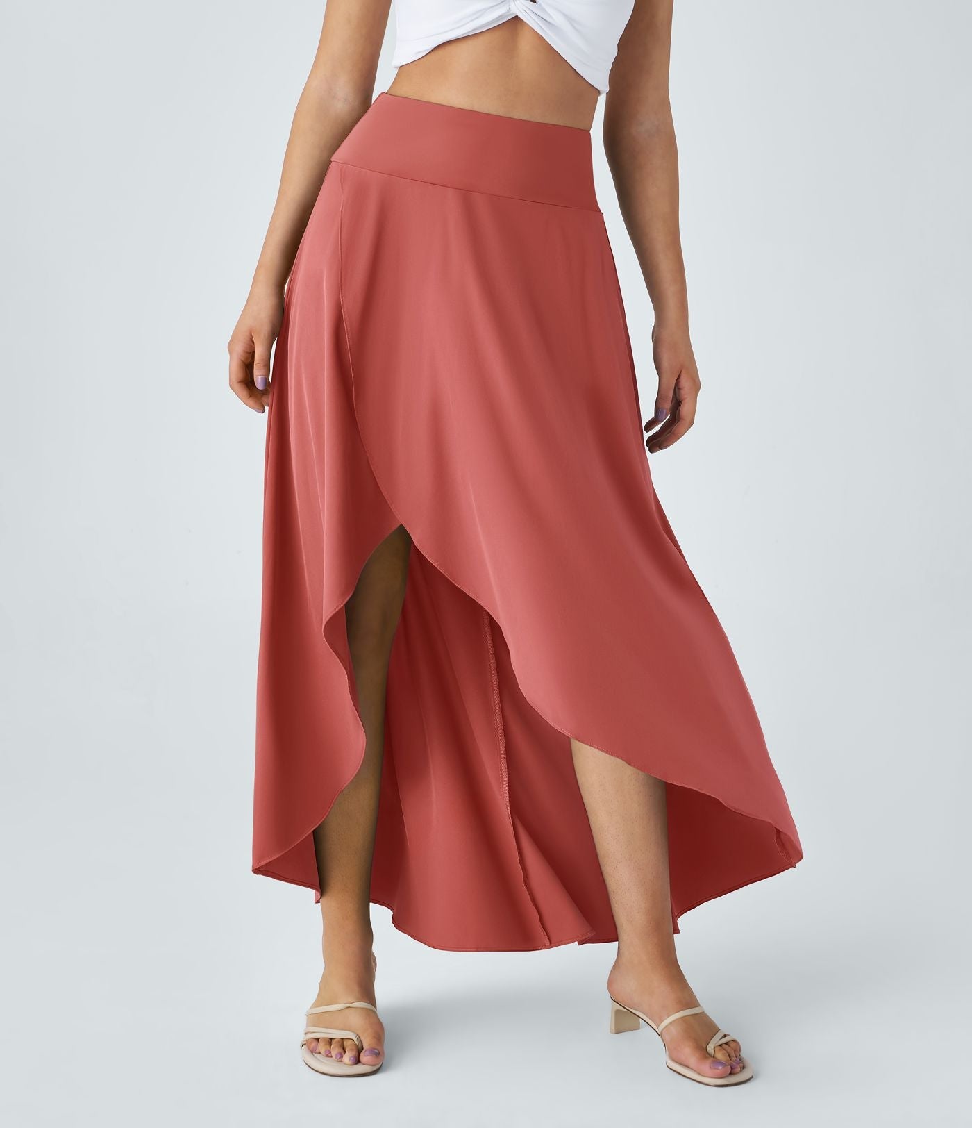 Natalia™ | Comfortable Split Skirt