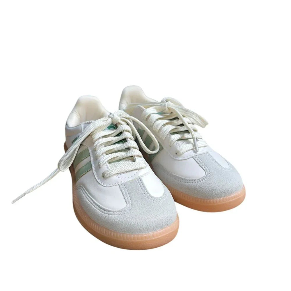 Adidas Samba OG Creme e Verde Novo - Sundian