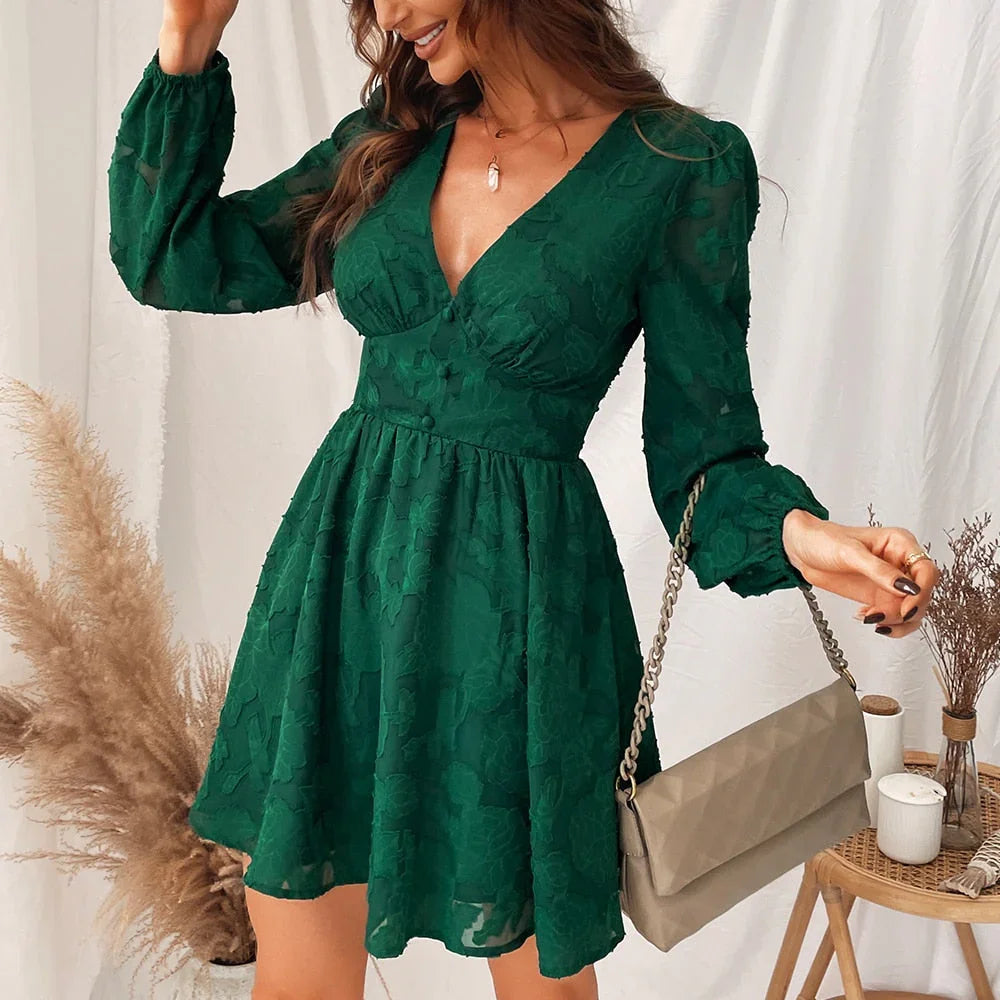 Vestido Sadie – Toque suave e visual encantador