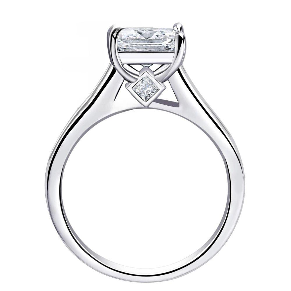 Anel Amor Duplo com Moissanite - Sundian
