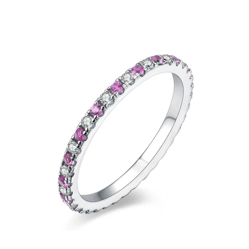 Meia Aliança Moissanite Real - Sundian - Sundian