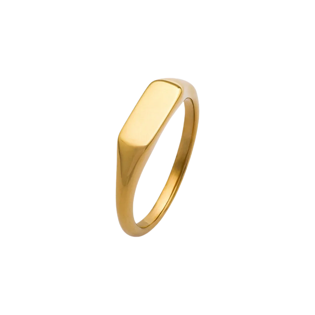 Anel Diana Banhado em Ouro 18k – Simplesmente irresistível - Sundian