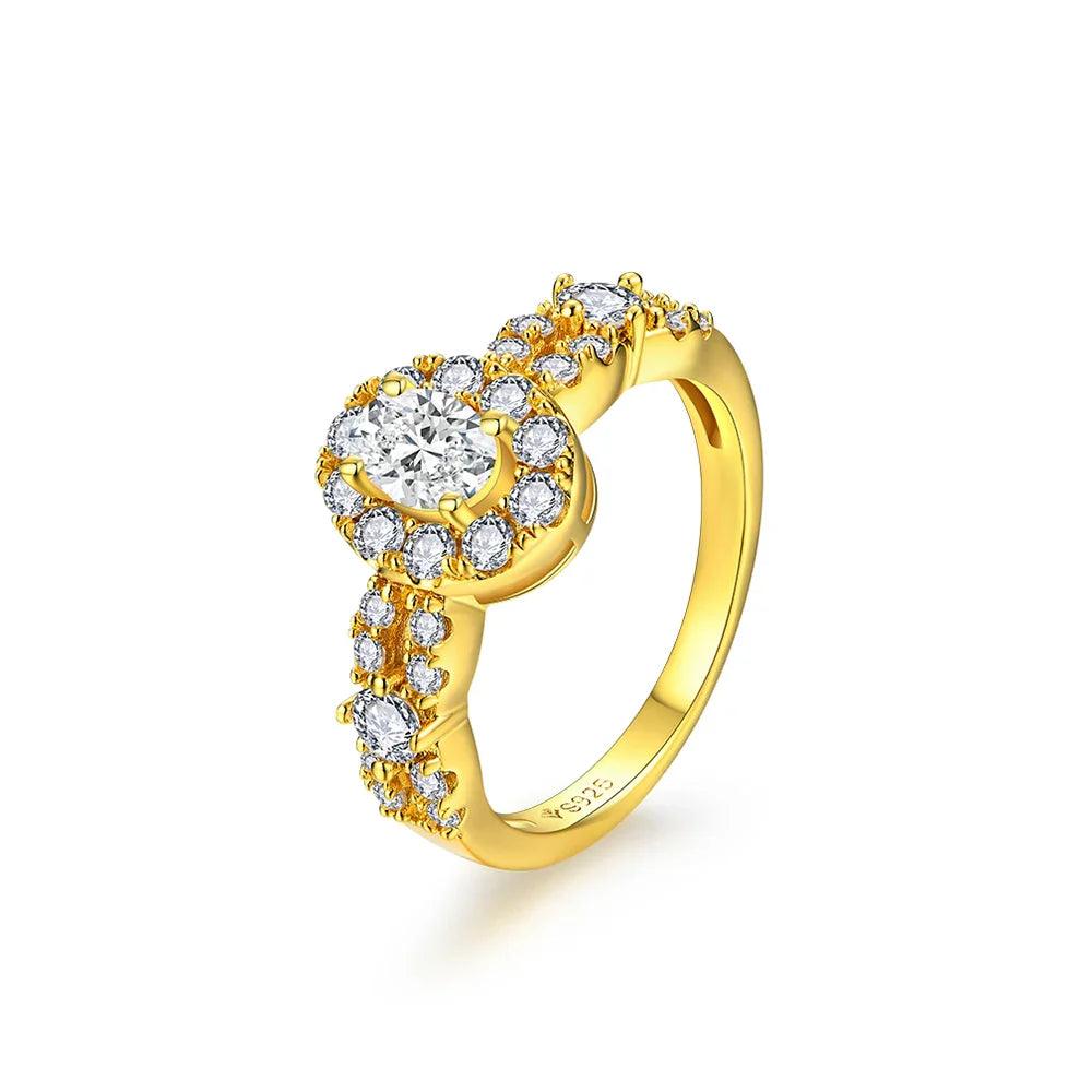 Anel Duplo Oval - Sundian