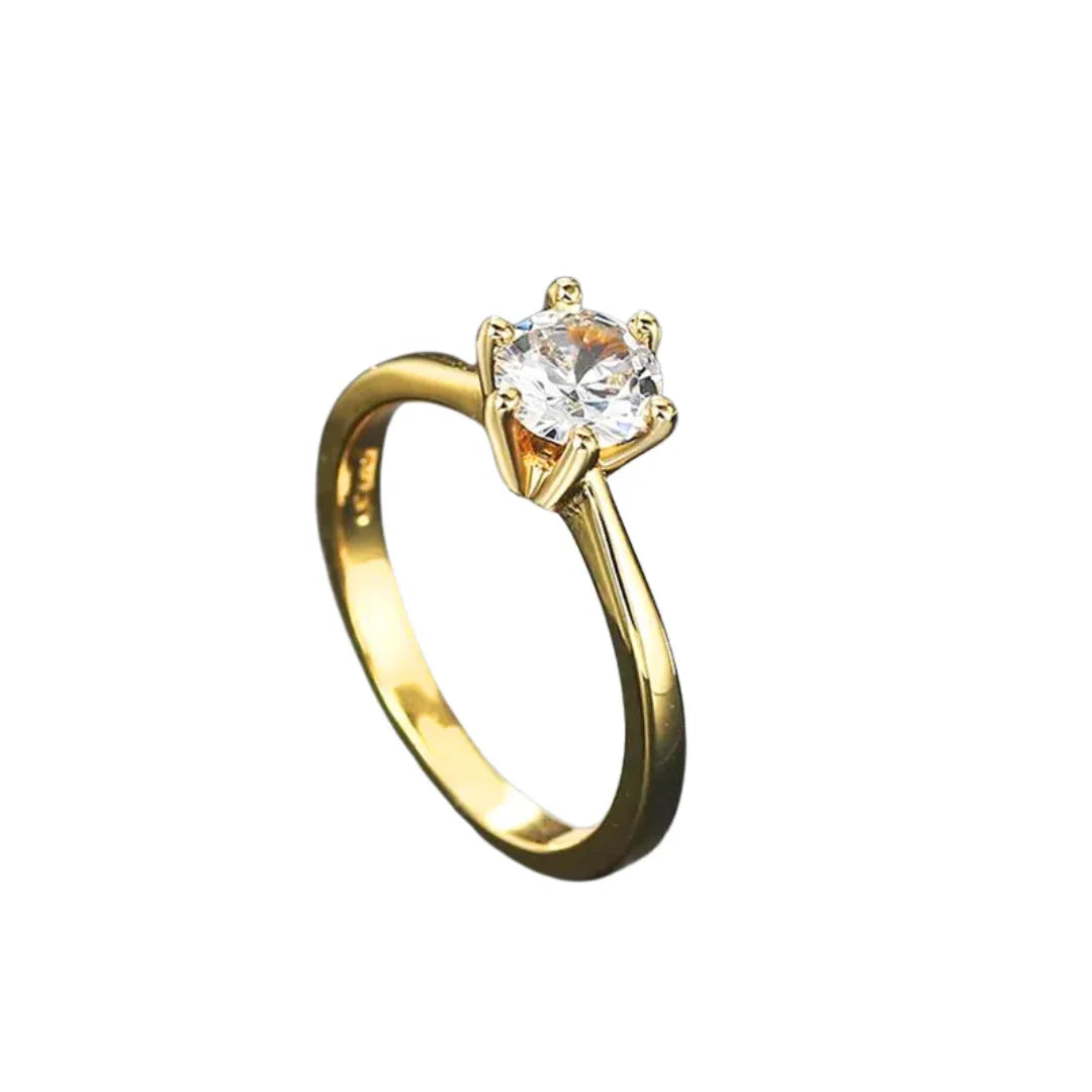 Anel Ester Banhado em Ouro 18k – Estilo marcante e confortável - Sundian