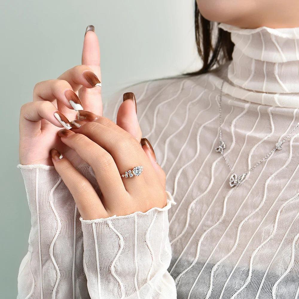 Anel Moissanite - Sundian