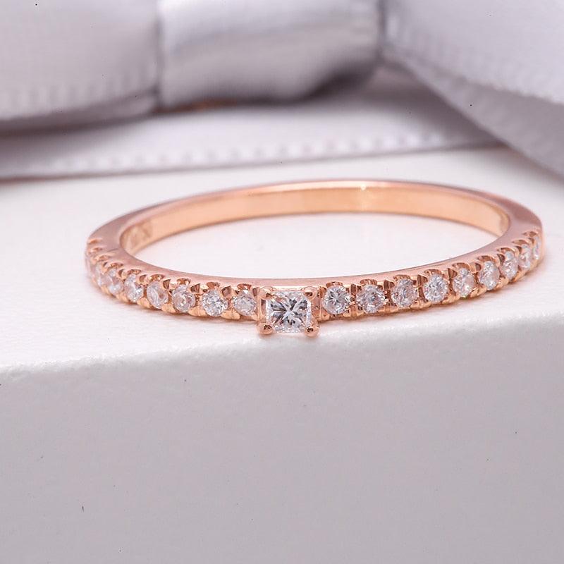 Anel Love Banhado a Ouro Rosé - Sundian
