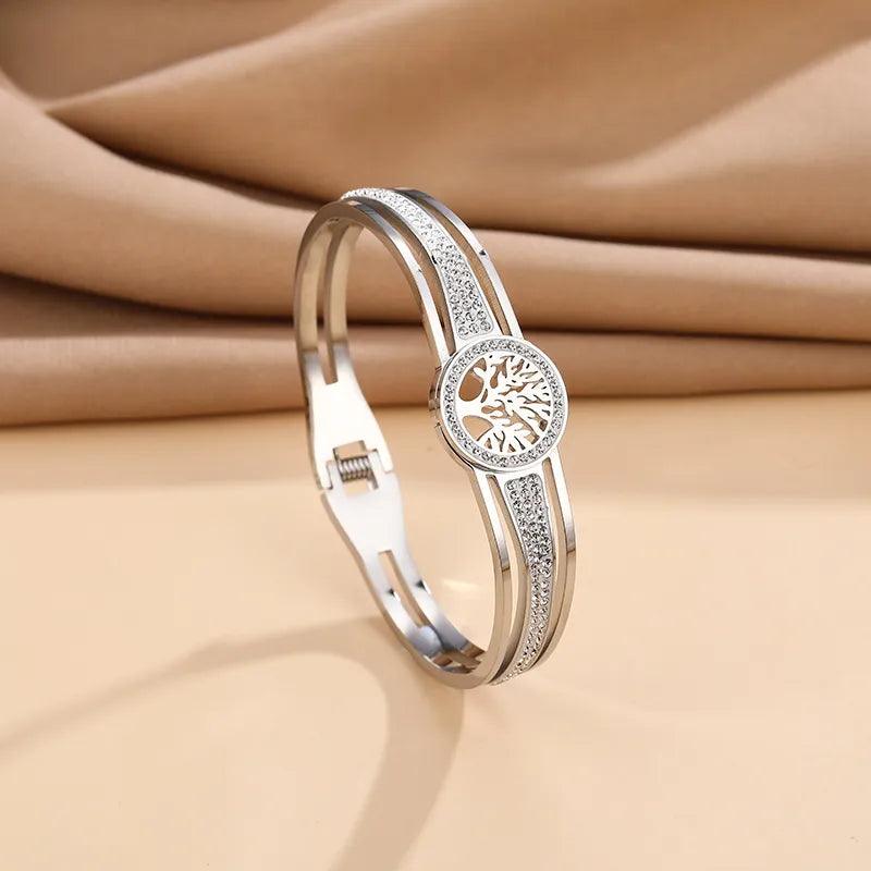 Bracelete Árvore Da Vida Banhado a Ouro 18k - Sundian - Sundian