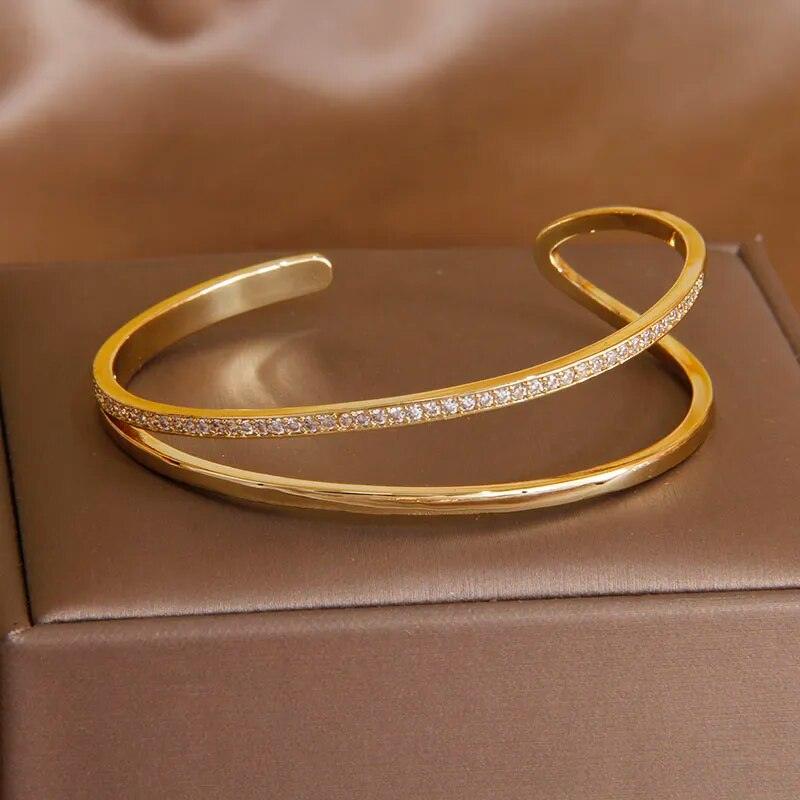 Bracelete Duplo Com Zircônias - Sundian - Sundian