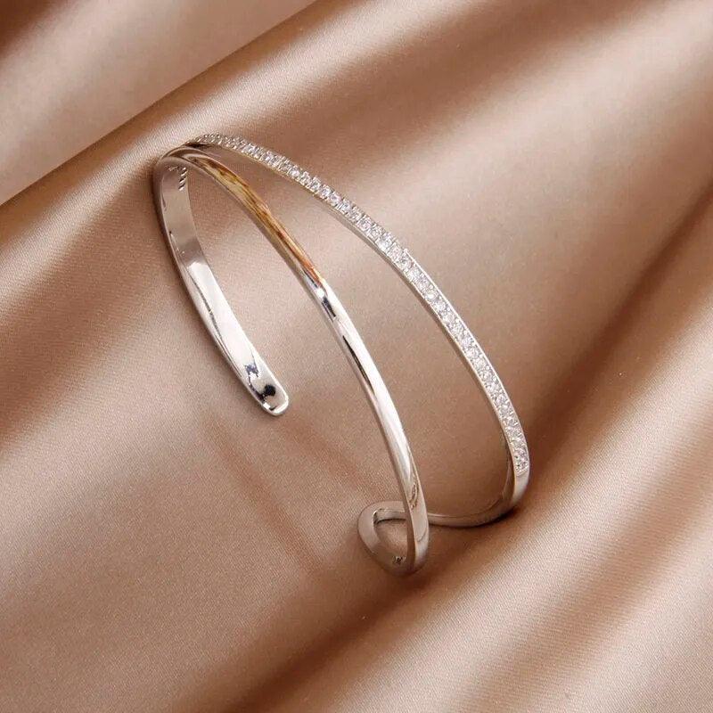 Bracelete Duplo Com Zircônias - Sundian - Sundian