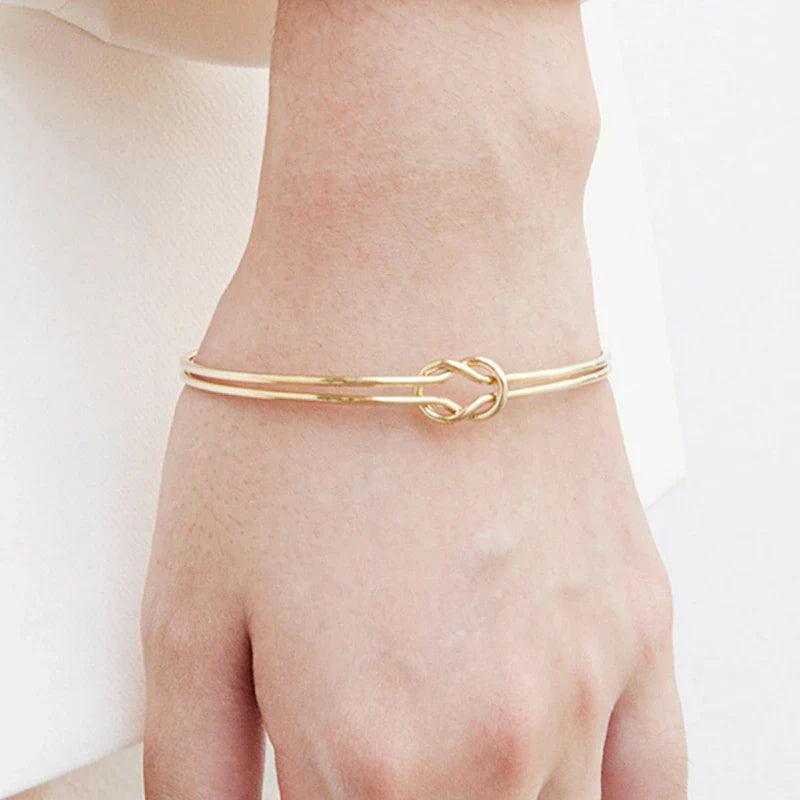 Bracelete Duplo com Nó - Sundian - Sundian