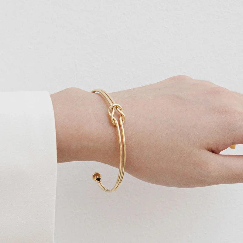 Bracelete Duplo com Nó - Sundian - Sundian