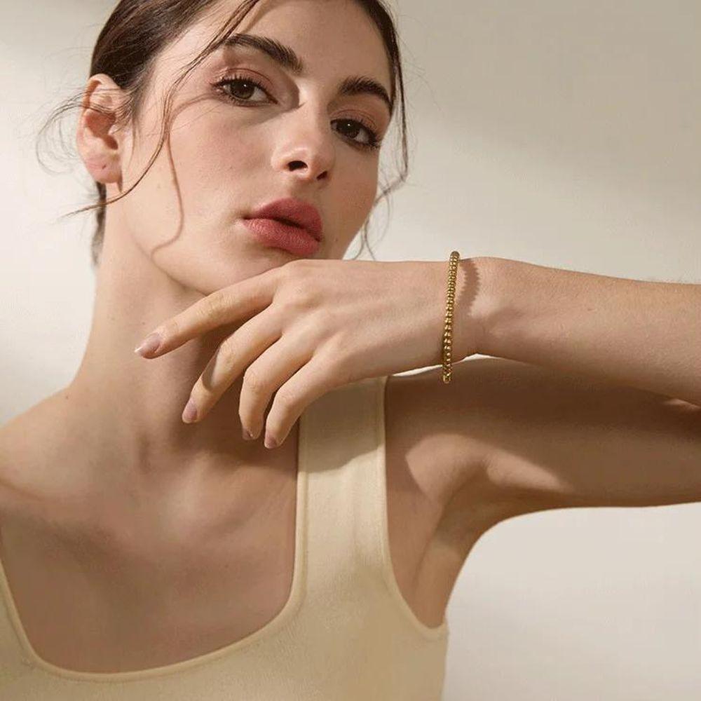 Bracelete Fendy Banhado em Ouro 18k - Sundian - Sundian