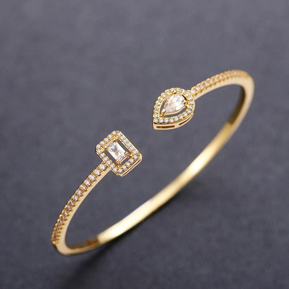 Bracelete Luxuoso com Zircônias Centrais - Sundian - Sundian