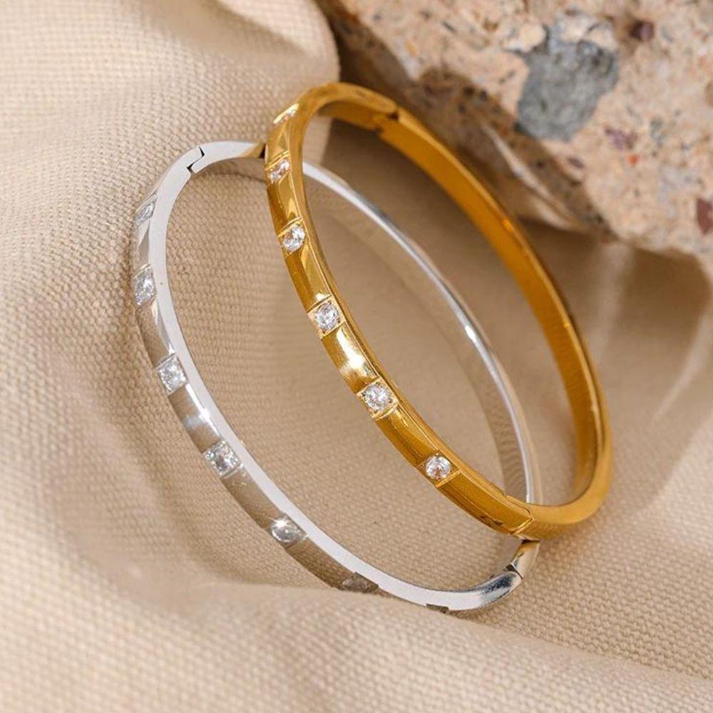 Bracelete Luxury Com Zircônias Banhado em Ouro 18k - Sundian - Sundian
