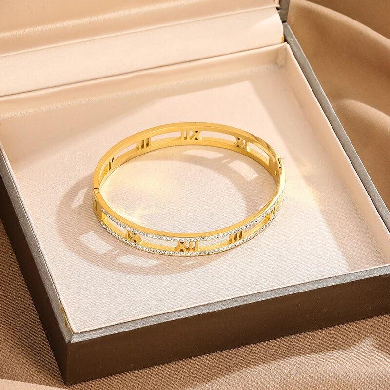 Bracelete Numerais Romanos - Sundian - Sundian
