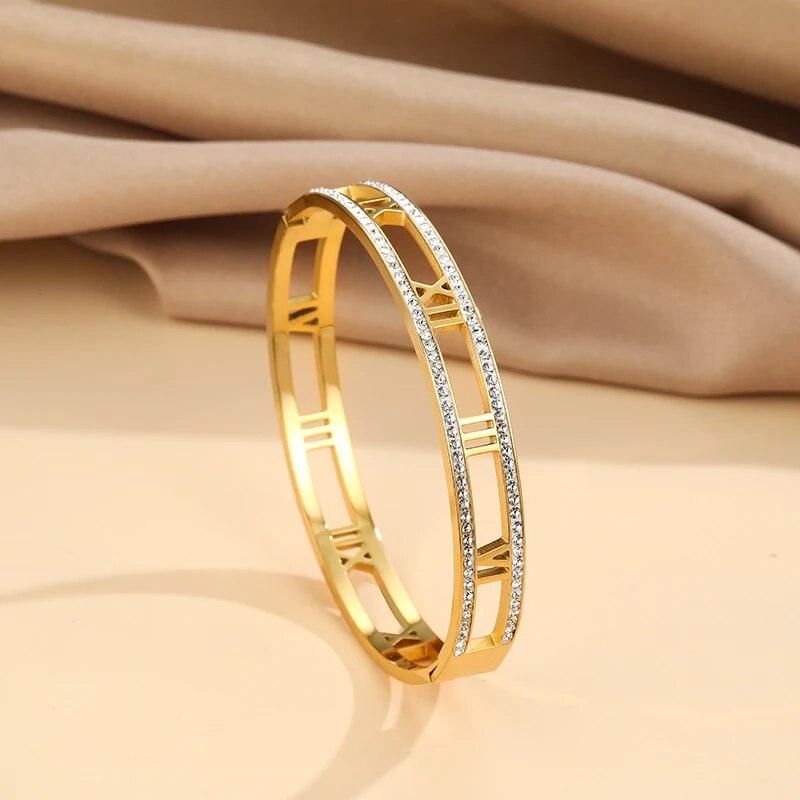 Bracelete Numerais Romanos - Sundian - Sundian