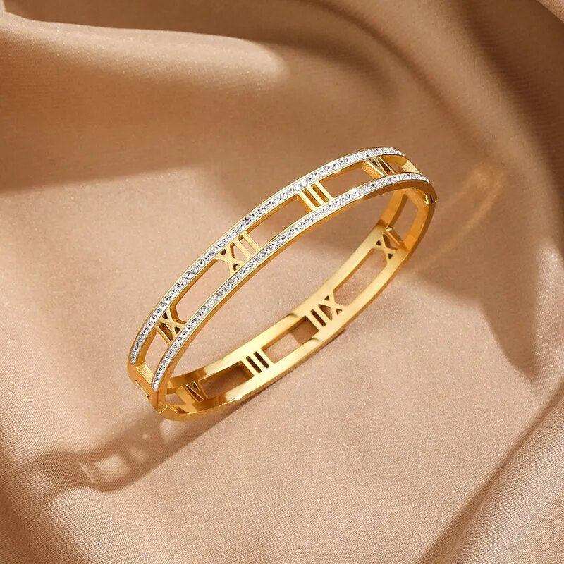 Bracelete Numerais Romanos - Sundian - Sundian