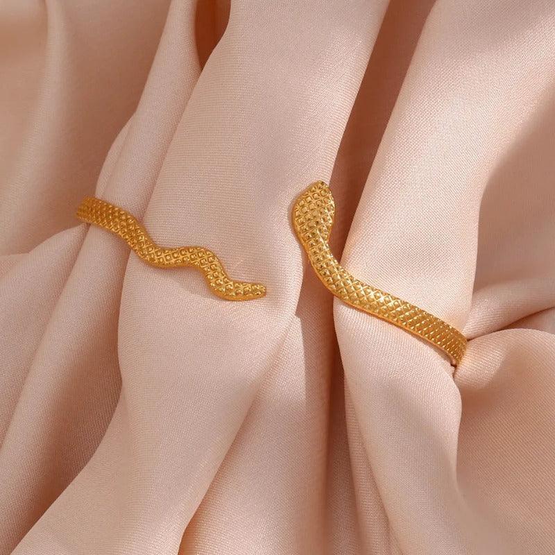 Bracelete Serpente Banhado a Ouro 18k - Sundian - Sundian