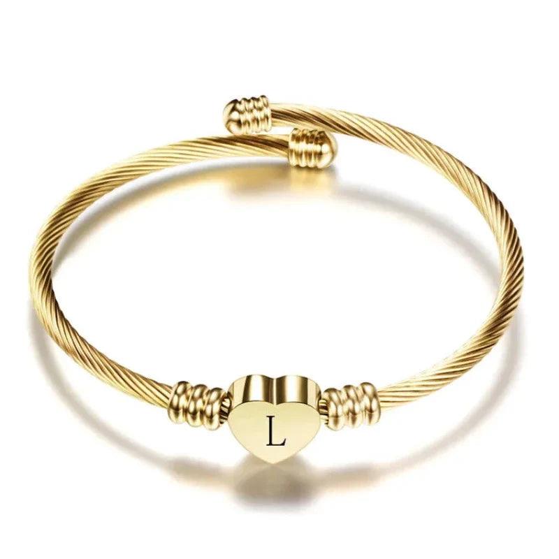 Bracelete com Inicial - Sundian - Sundian