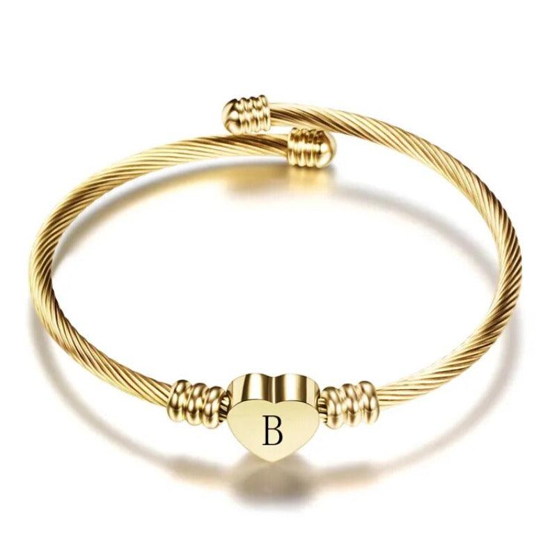 Bracelete com Inicial - Sundian - Sundian
