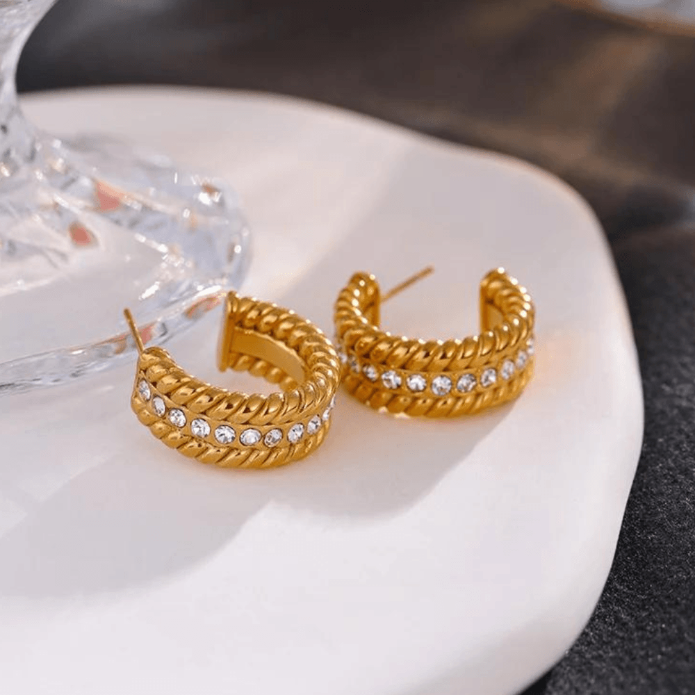 Brinco Argola Banhado a Ouro 18k - Sundian - Sundian