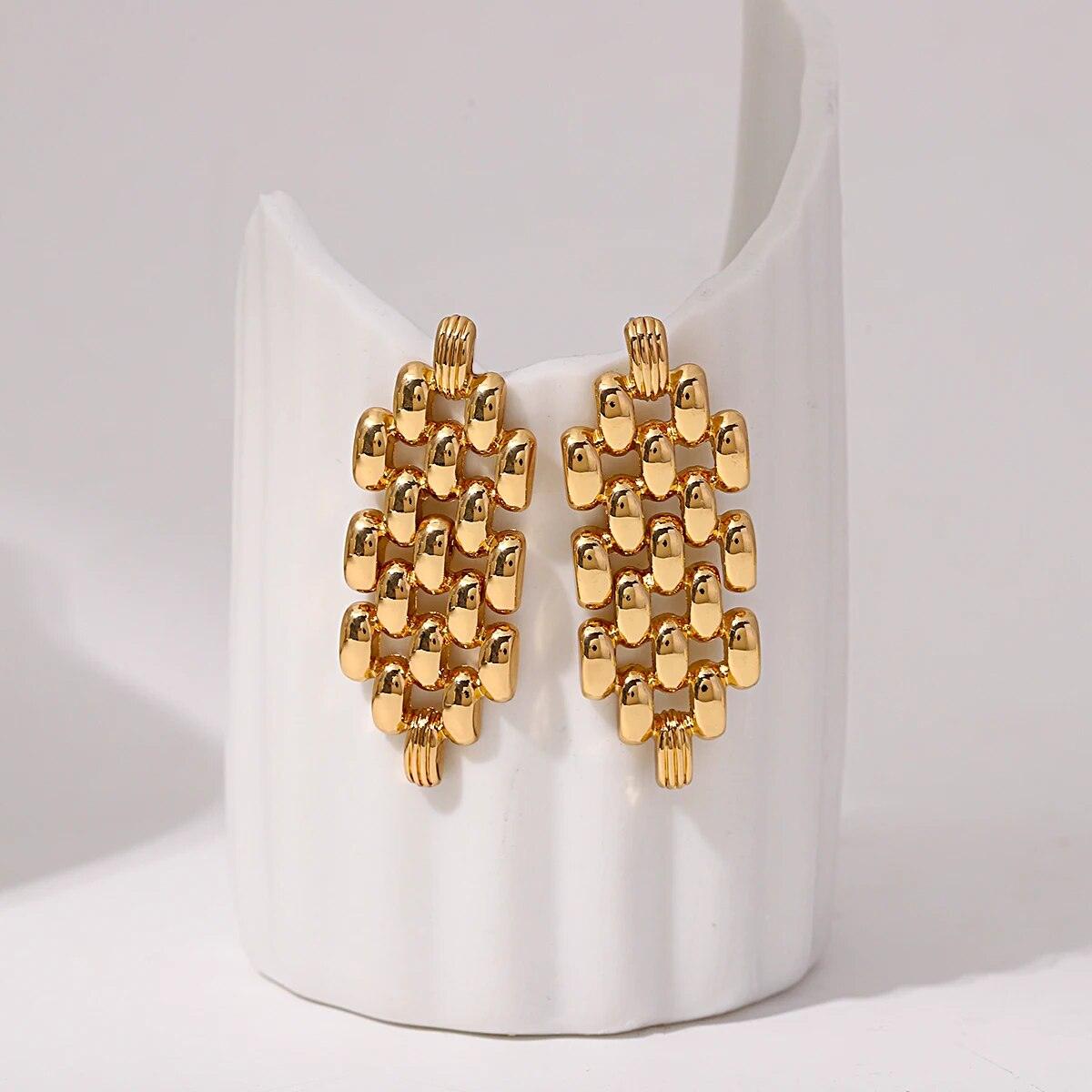 Brinco Cascata Banhado a Ouro 18k - Sundian - Sundian