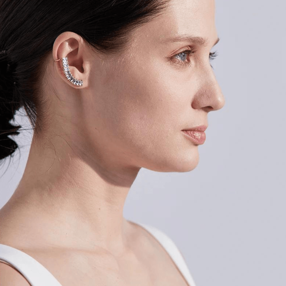 Brinco Ear Cuff Com Zircônias - Sundian - Sundian