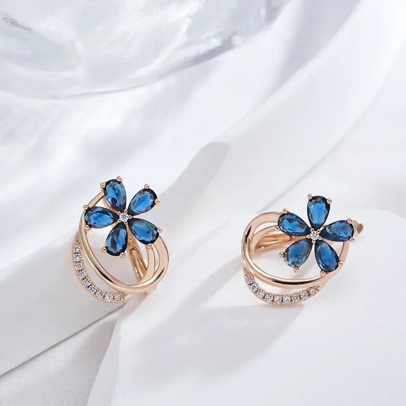 Brinco Flor Cintilante - Sundian - Sundian