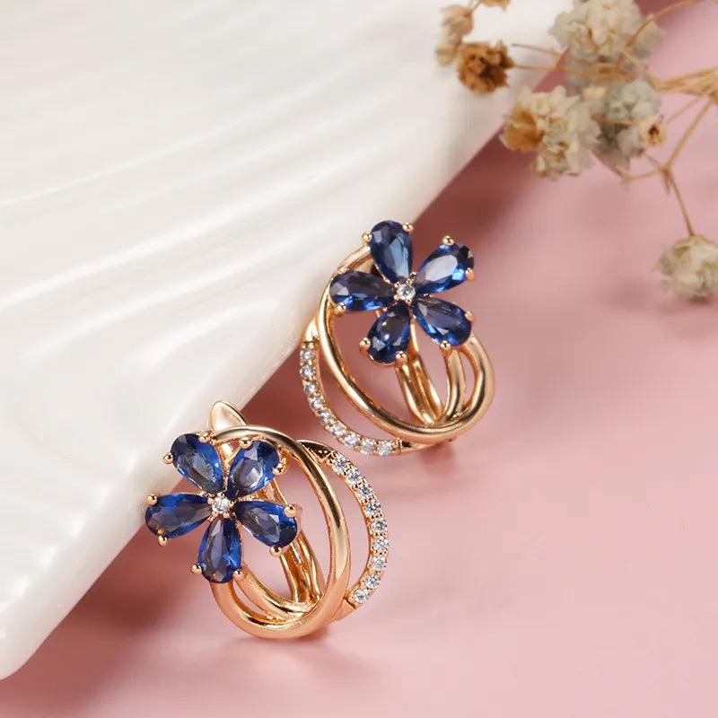 Brinco Flor Cintilante - Sundian - Sundian