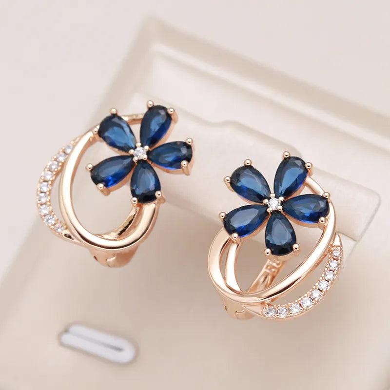 Brinco Flor Cintilante - Sundian - Sundian