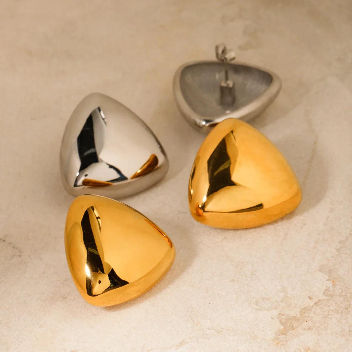 Brinco Glamour Versale Banhado a Ouro 18K - Sundian - Sundian
