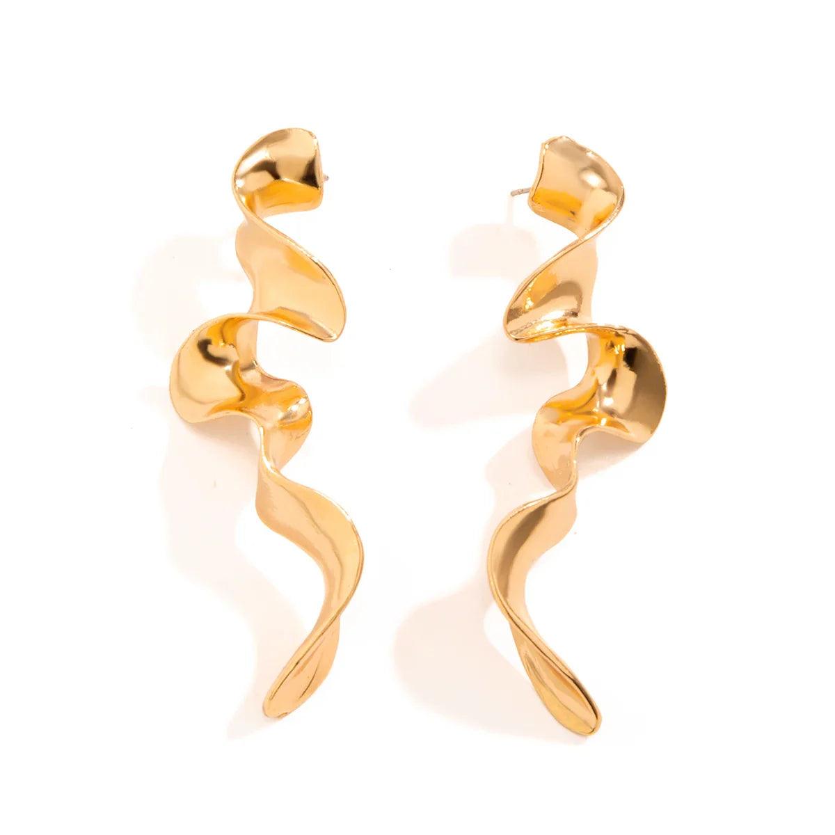 Brinco Irregular Vintage Banhado a Ouro 18k - Sundian - Sundian