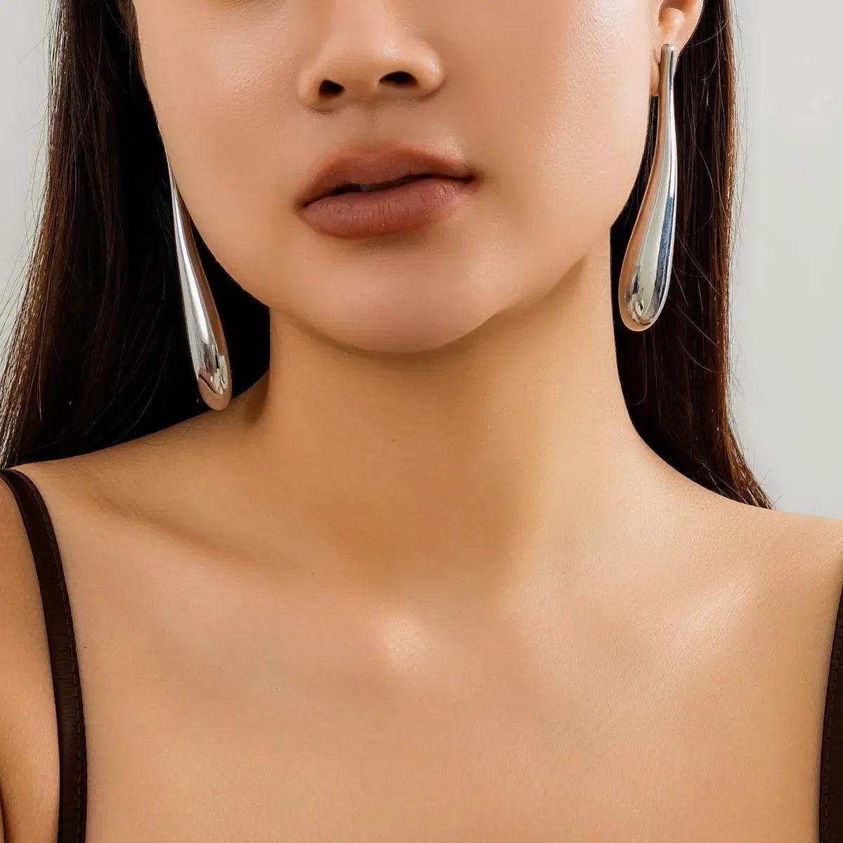 Brinco Longo Banhado a Ouro 18K - Sundian - Sundian